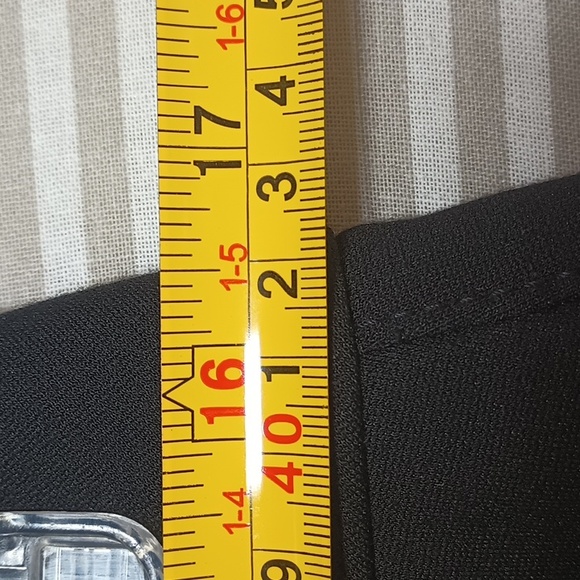 WHITE HOUSE BLACK MARKET PONTE BODY CON BLACK MINI PENCIL SKIRT 8 FULLY LINED - Picture 7 of 11